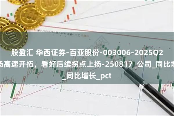 股盈汇 华西证券-百亚股份-003006-2025Q2外围市场高速开拓，看好后续拐点上扬-250817_公司_同比增长_pct